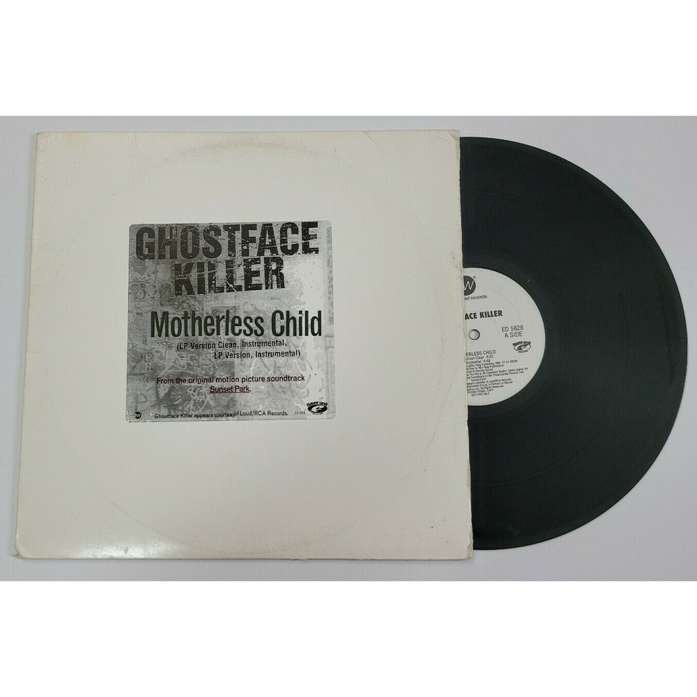 GHOSTFACE KILLER -โ MOTHERLESS CHILD - HIP HOP SINGLE (1996) (DJ)